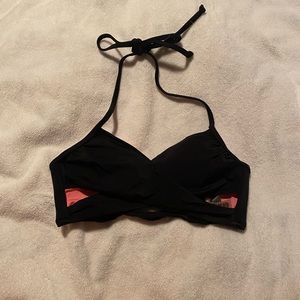 Worn twice! PINK Crisscross bikini top
